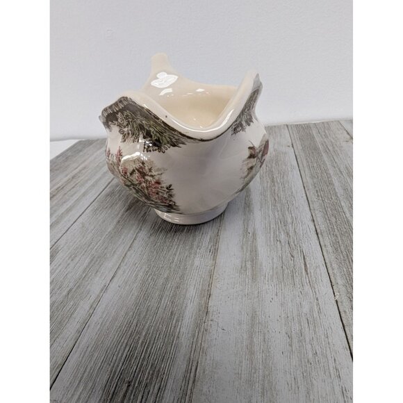 Vintage Johnson Brothers Friendly Village Gravy Boat No Plate - Picture 9 of 10